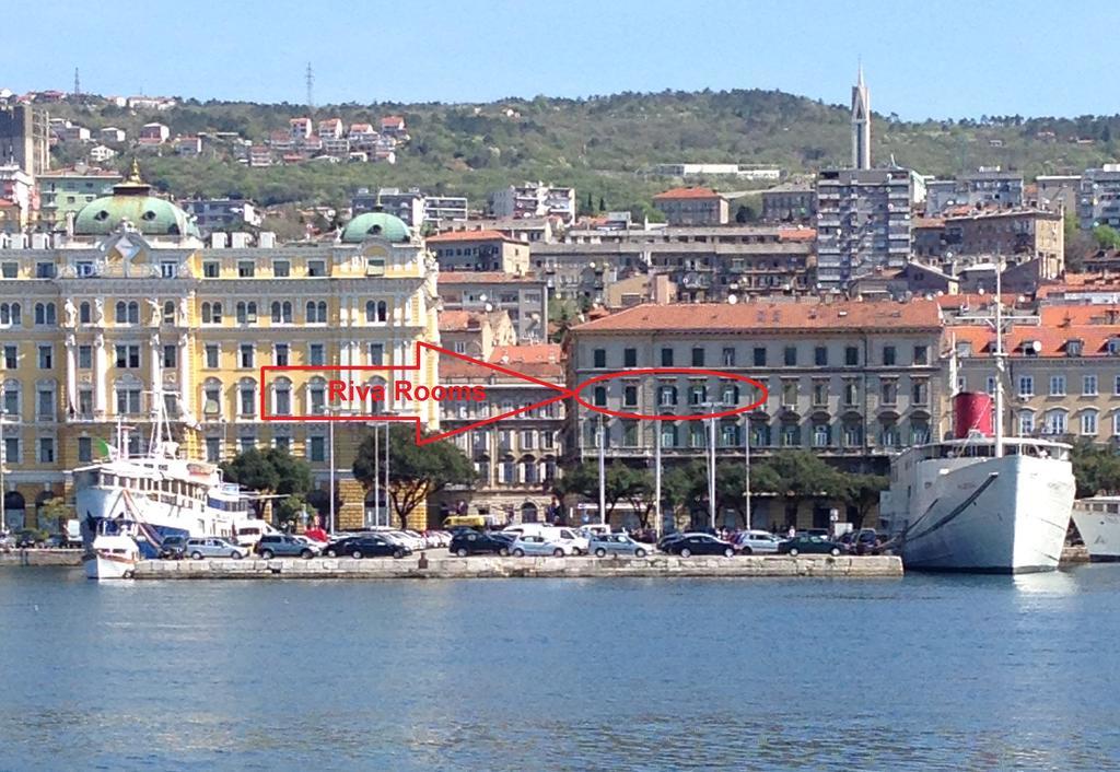 Riva Rooms Rijeka Exterior foto